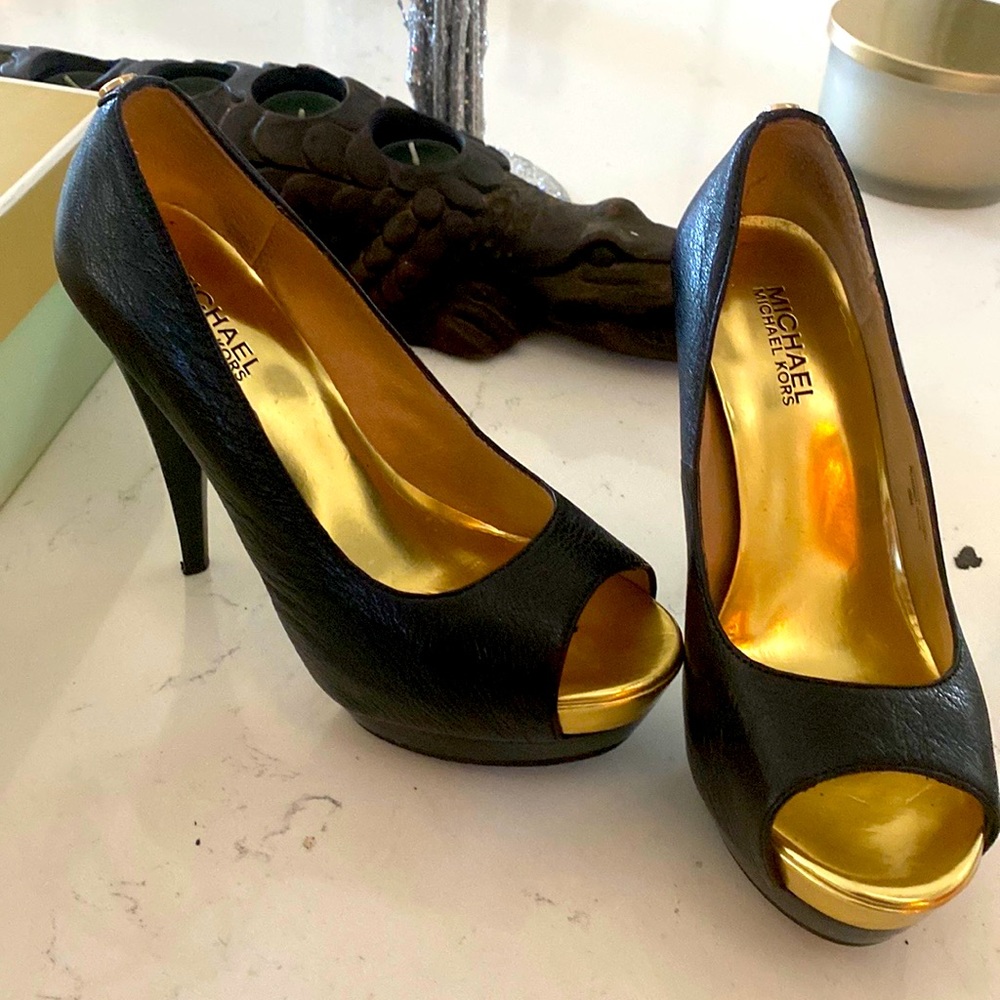 Michael Kors Presley Platform Stilettos